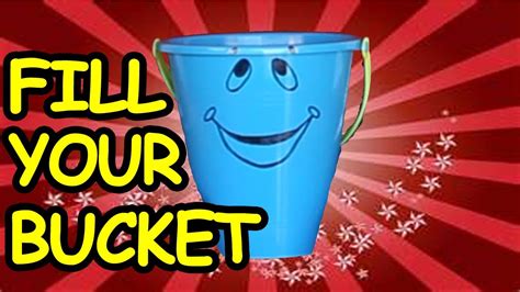 The bucket - Do you know the story of the dipper and the bucket? It is a simple but powerful metaphor for how we can increase our happiness and well-being by filling others' buckets with positive words and ...